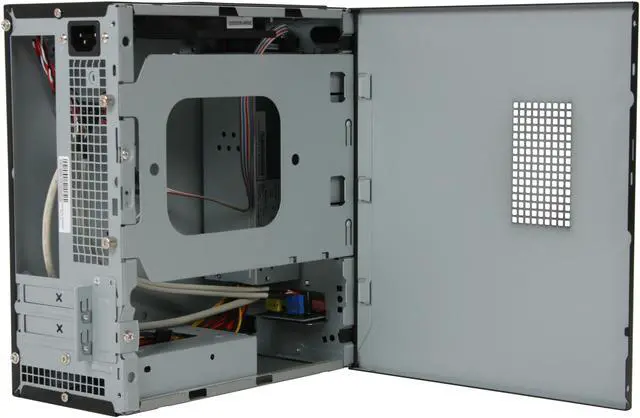 Alt view image 5 of 9 - IN WIN wavy Black Mini-ITX Tower Computer Case 120W Power Supply