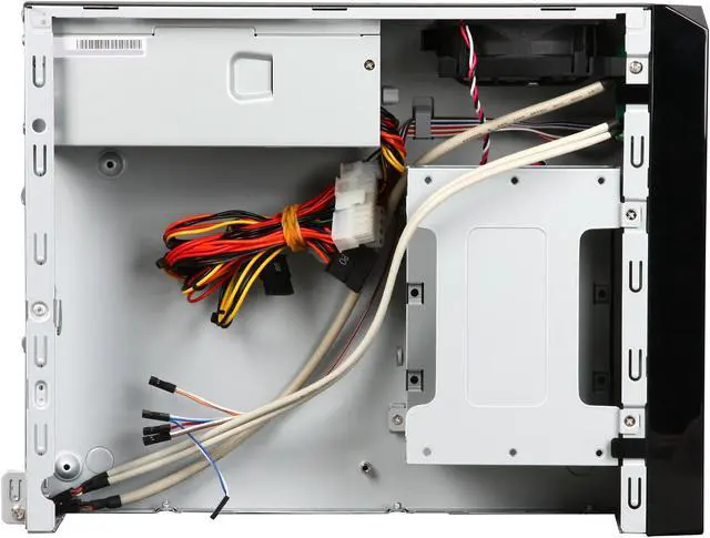 Alt view image 6 of 10 - In Win BP655 mini ITX case with Haswell Ready 200W power supply, 8cm Fan, Black, TAC 2.0, Front USB 2.0X2, HD audio