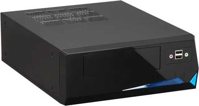 Alt view image 8 of 10 - In Win BP655 mini ITX case with Haswell Ready 200W power supply, 8cm Fan, Black, TAC 2.0, Front USB 2.0X2, HD audio
