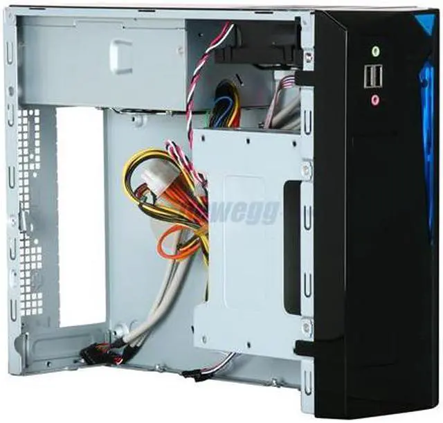 Alt view image 7 of 9 - IN WIN IW-BP655.300TBL Black Mini-ITX Desktop Computer Case 300W Power Supply