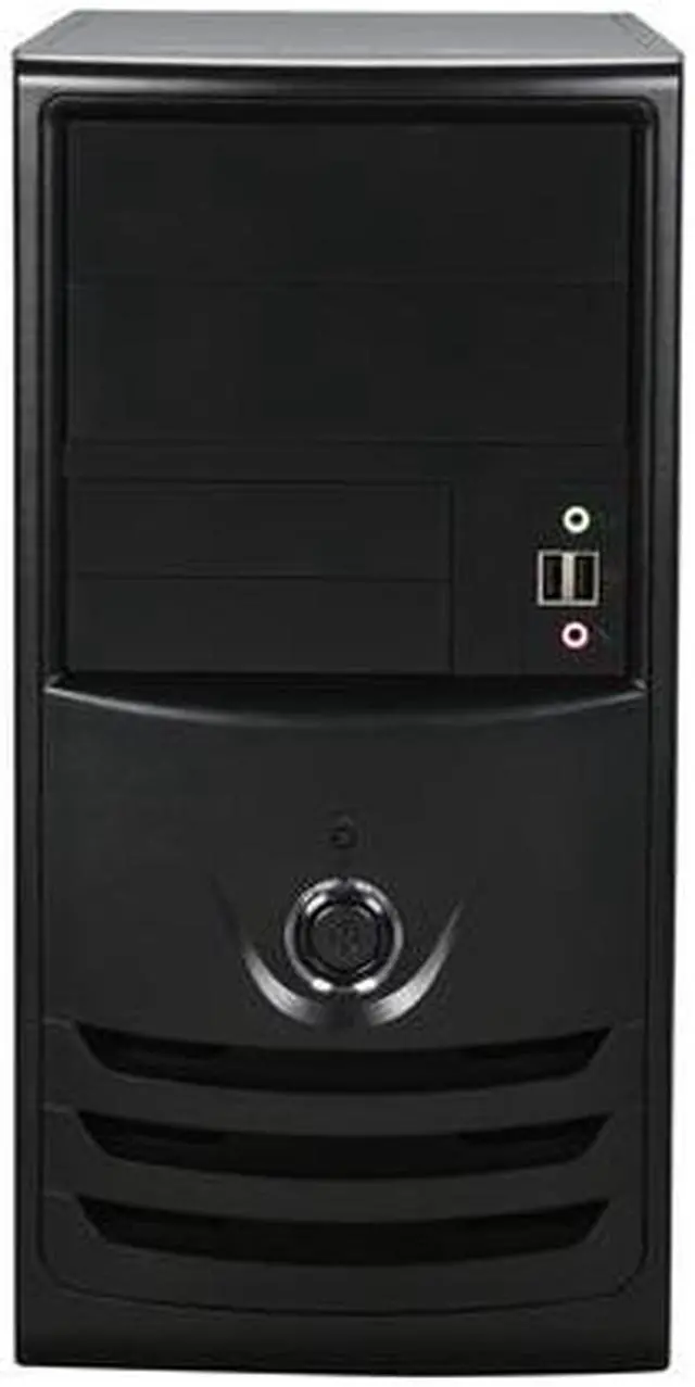 Alt view image 2 of 9 - In Win Z589 micro ATX Case with Haswell Ready 350W power supply, Black, TAC 2.0, Front USB 2.0X2, HD audio