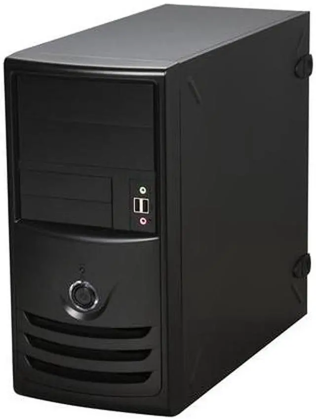 Alt view image 3 of 9 - In Win Z589 micro ATX Case with Haswell Ready 350W power supply, Black, TAC 2.0, Front USB 2.0X2, HD audio