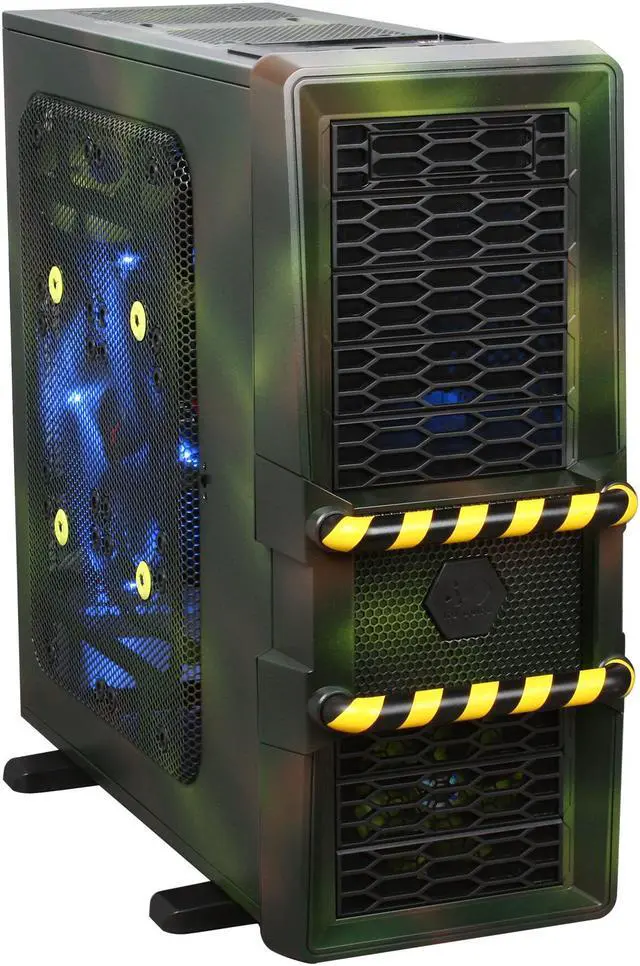 Main image of IN WIN Maelstrom Military Black SECC(0.8~1.0mm) ATX Full Tower Computer Case