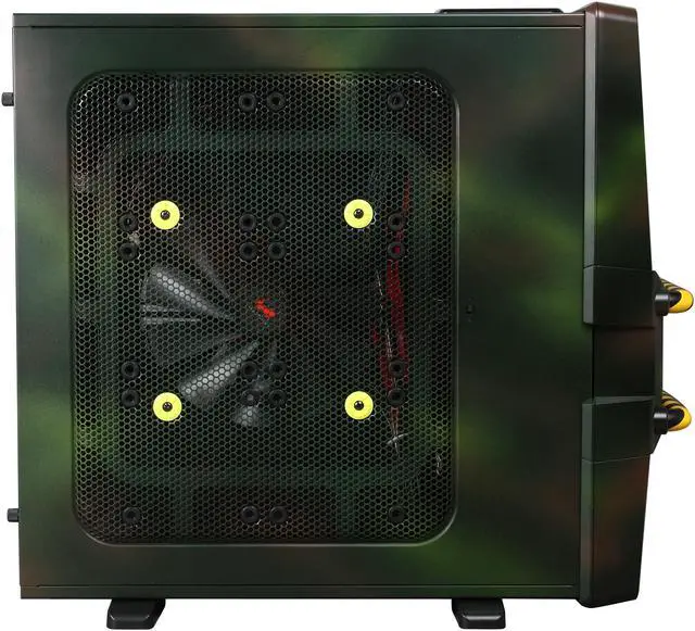 Alt view image 4 of 10 - IN WIN Maelstrom Military Black SECC(0.8~1.0mm) ATX Full Tower Computer Case