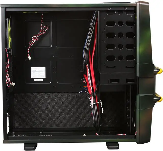 Alt view image 6 of 10 - IN WIN Maelstrom Military Black SECC(0.8~1.0mm) ATX Full Tower Computer Case