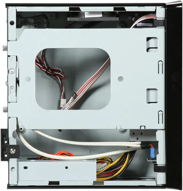 Alt view image 6 of 9 - IN WIN Diva Pink Steel Mini-ITX Tower Computer Case 160W Power Supply