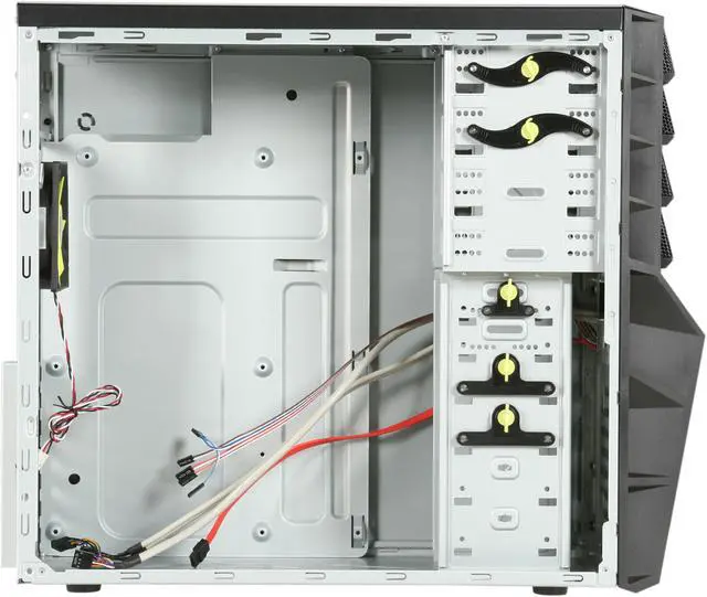 Alt view image 6 of 9 - IN WIN Griffin (Black) Black ATX Mid Tower Computer Case