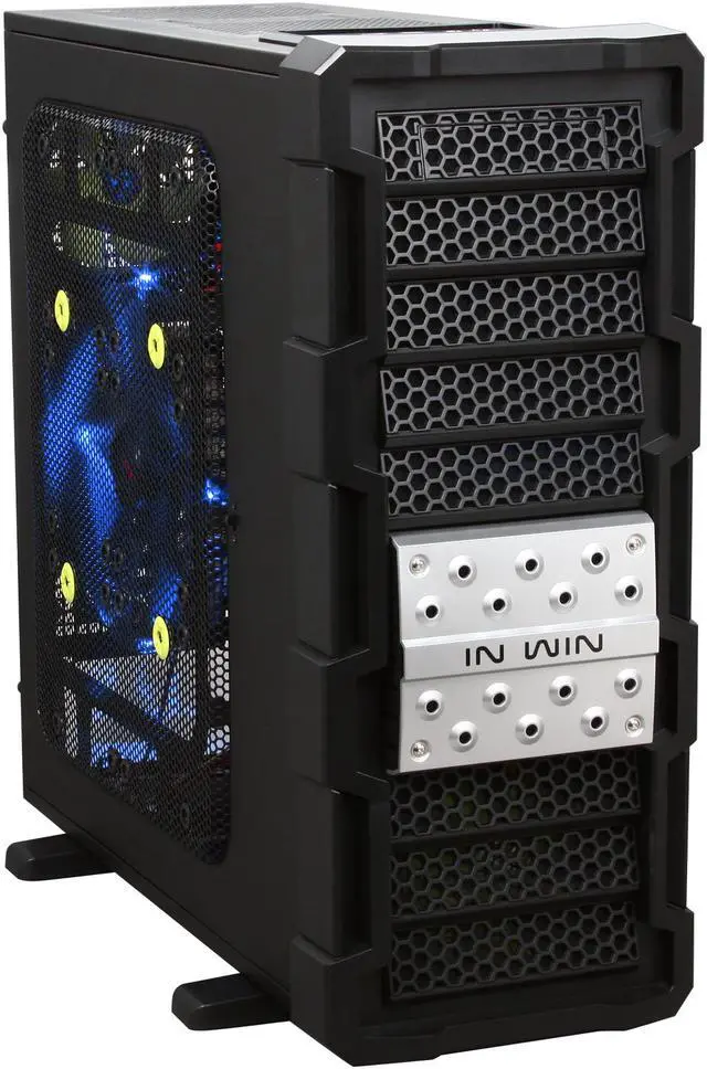 Main image of IN WIN Ironclad Black SECC Steel ATX Full Tower Computer Case