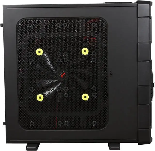 Alt view image 4 of 10 - IN WIN Ironclad Black SECC Steel ATX Full Tower Computer Case