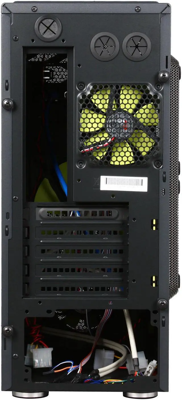 Alt view image 8 of 9 - IN WIN Dragon Slayer Black 0.6mm SECC Micro ATX Mini Tower Computer Case