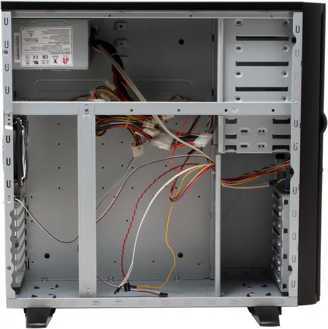 Alt view image 15 of 20 - IN WIN X710 Black Steel ATX Full Tower Computer Case 430W, ATX 12V Power Supply