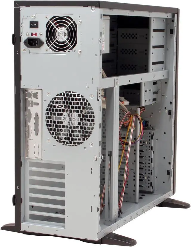 Alt view image 16 of 20 - IN WIN X710 Black Steel ATX Full Tower Computer Case 430W, ATX 12V Power Supply