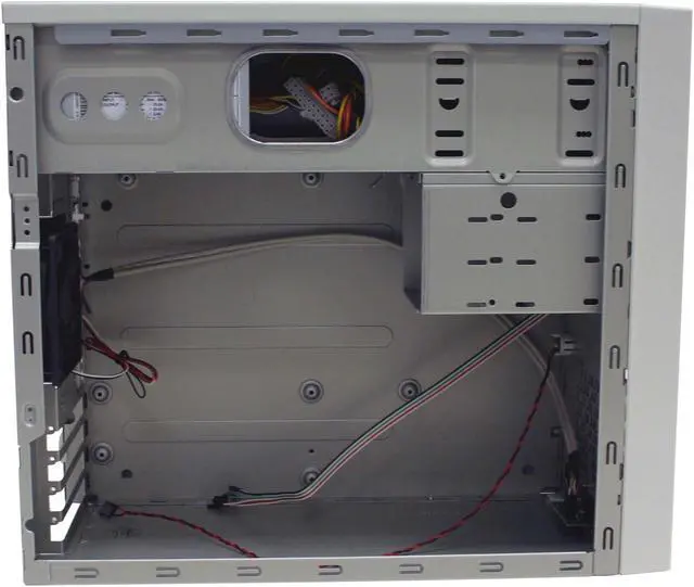 Alt view image 5 of 10 - IN WIN V508T.I300FU2D(1.3V) Beige Steel Micro ATX Mini Tower Computer Case 300W Power Supply