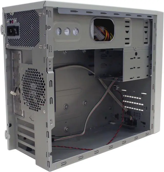 Alt view image 6 of 10 - IN WIN V508T.I300FU2D(1.3V) Beige Steel Micro ATX Mini Tower Computer Case 300W Power Supply