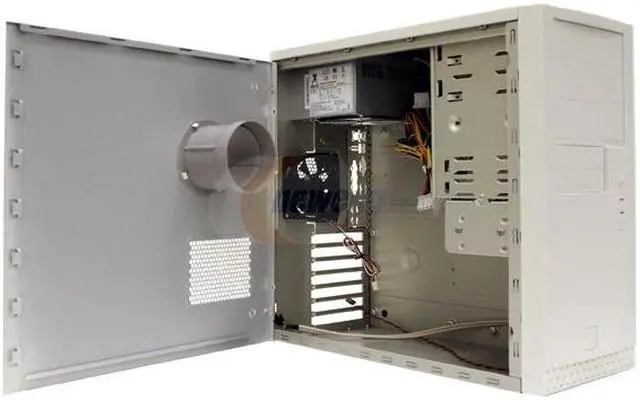 Alt view image 9 of 16 - IN WIN S500T.I430FU2D Beige Steel ATX Mid Tower Computer Case 430W Power Supply