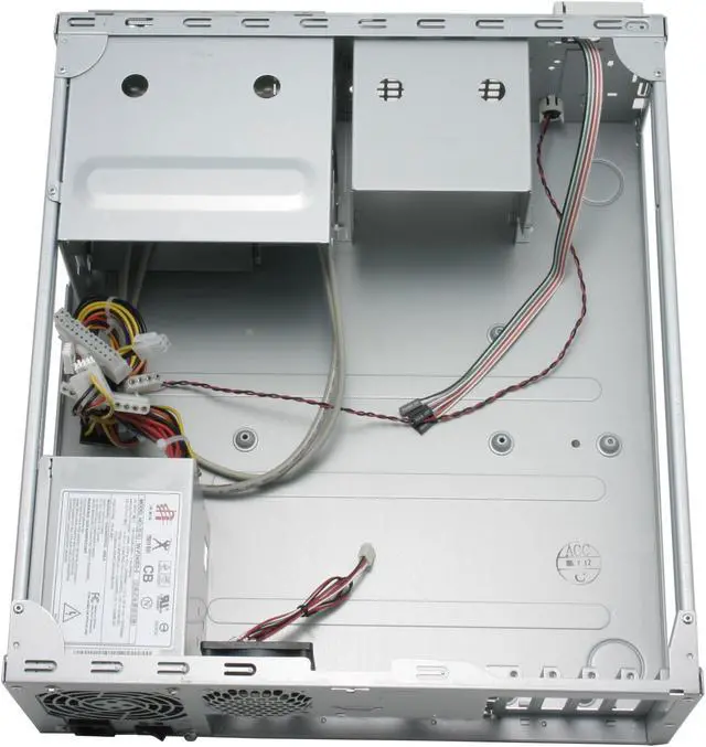 Alt view image 6 of 10 - IN WIN IW-D500T.240BFU2AD Black Best Performed SECC Japanese Steel metal. Micro ATX Desktop Computer Case 240W, SFX 12V form factor Power Supply