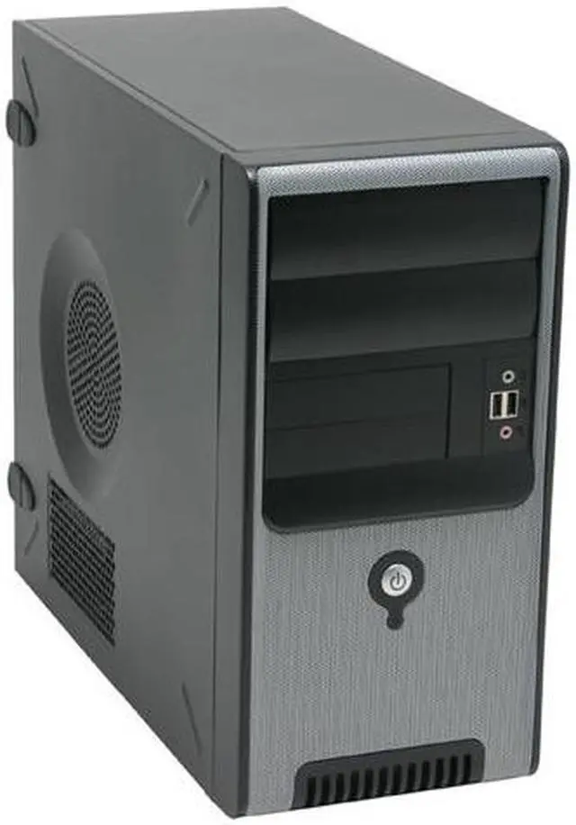Main image of IN WIN IW-Z583T.I300BFU2AD Black Steel Micro ATX Mini Tower Computer Case 300W Power Supply