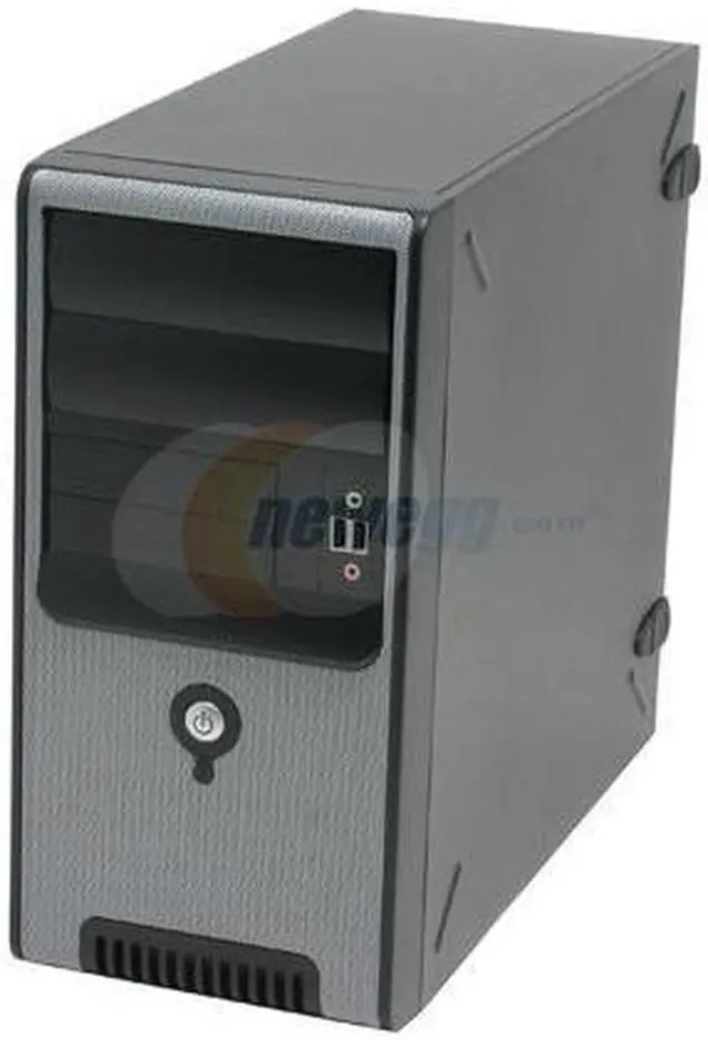 Alt view image 2 of 13 - IN WIN IW-Z583T.I300BFU2AD Black Steel Micro ATX Mini Tower Computer Case 300W Power Supply