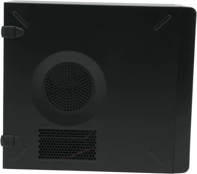 Alt view image 5 of 13 - IN WIN IW-Z583T.I300BFU2AD Black Steel Micro ATX Mini Tower Computer Case 300W Power Supply