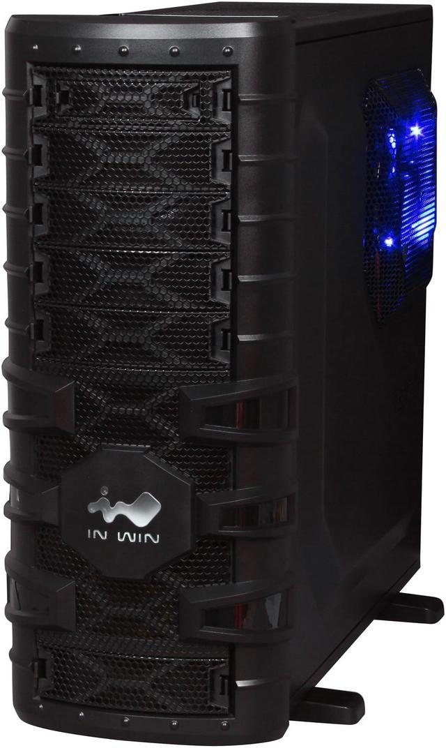 IN WIN Dragon Rider Black Steel ATX Full Tower Computer Case