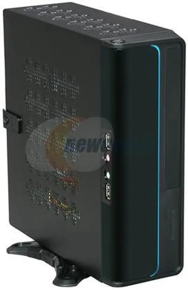 Main image of IN WIN BQ669.AD80TBL Black Mini-ITX Tower S.F.F Slim Chassis (Ultra Small Form Factor) 80W Internal PSU (IP-AD80A7-2) Power Supply