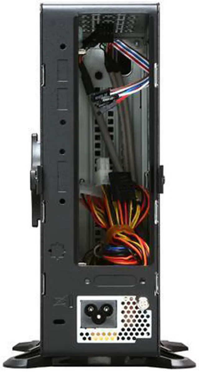 Alt view image 9 of 10 - IN WIN BQ669.AD80TBL Black Mini-ITX Tower S.F.F Slim Chassis (Ultra Small Form Factor) 80W Internal PSU (IP-AD80A7-2) Power Supply