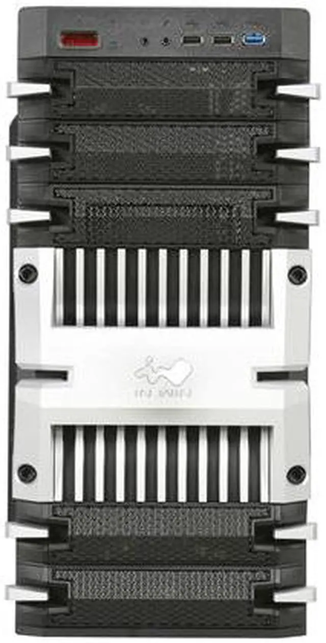 Alt view image 2 of 9 - IN WIN TRACK Black / Silver SECC Steel ATX Mid Tower Computer Case