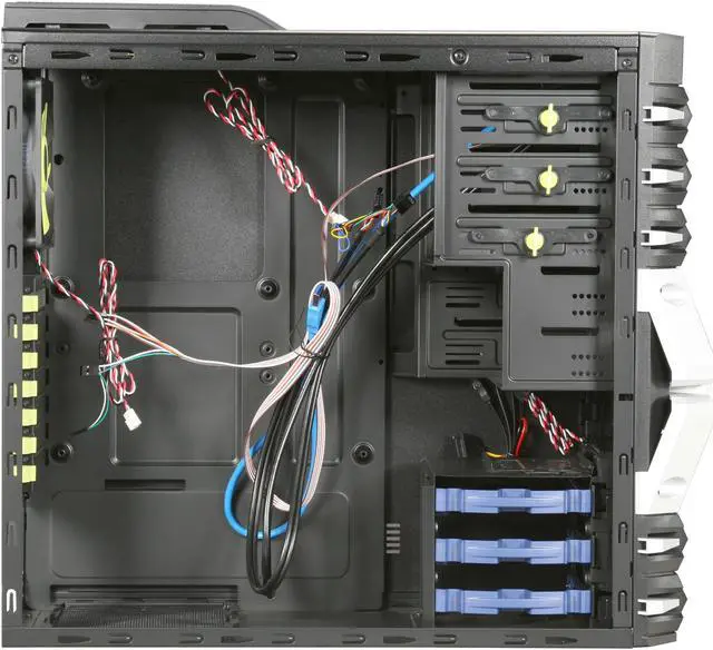 Alt view image 6 of 9 - IN WIN TRACK Black / Silver SECC Steel ATX Mid Tower Computer Case