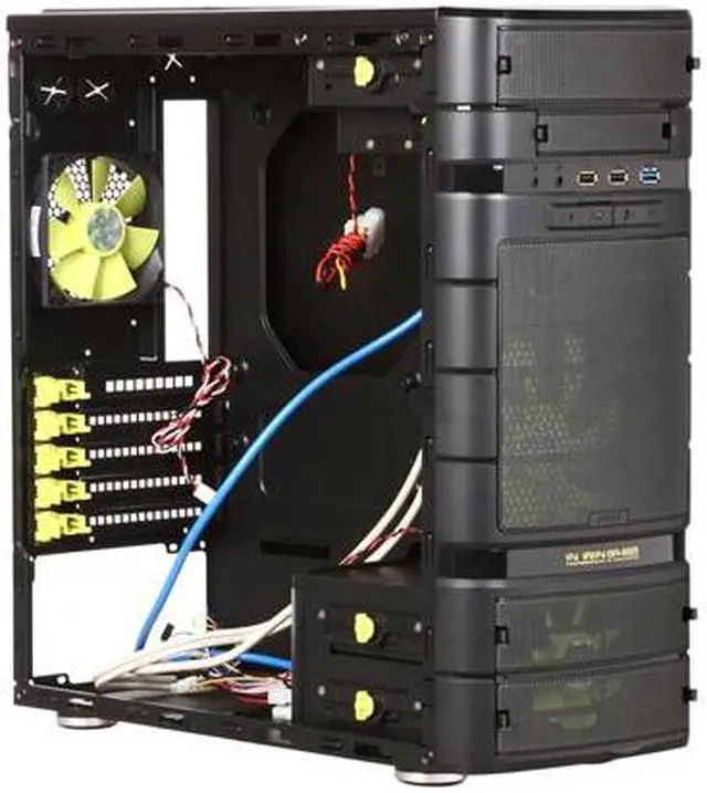 Alt view image 7 of 10 - IN WIN BR665 Black SECC steel Micro ATX Mini Tower Computer Case