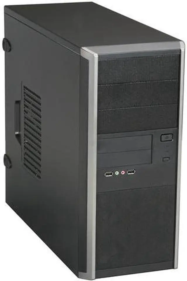 Main image of IN WIN EA Series EA035.CQ350SL Black ATX Mid Tower Computer Case 350W Power Supply