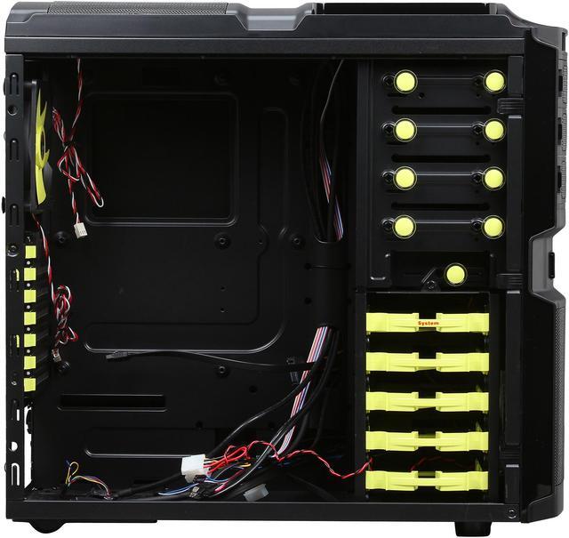 Alt view image 7 of 10 - IN WIN BUC Black SECC Steel ATX Mid Tower Computer Case ATX 12V, PSII Size, Not Included Power Supply