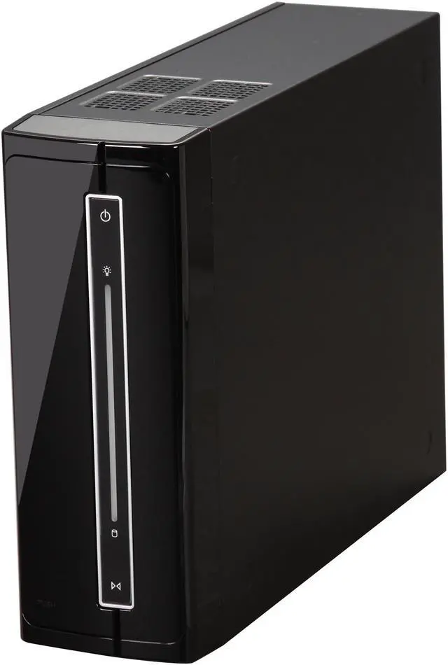 Alt view image 3 of 9 - In Win BP671 mini ITX case with Haswell Ready 200W power supply, 8cm Fan, Black, TAC 2.0, Front USB 2.0X2, HD audio