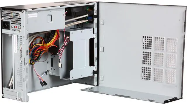 Alt view image 5 of 9 - In Win BP671 mini ITX case with Haswell Ready 200W power supply, 8cm Fan, Black, TAC 2.0, Front USB 2.0X2, HD audio