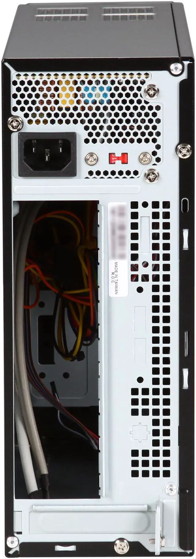 Alt view image 8 of 9 - In Win BP671 mini ITX case with Haswell Ready 200W power supply, 8cm Fan, Black, TAC 2.0, Front USB 2.0X2, HD audio