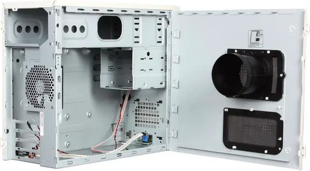 Alt view image 5 of 9 - IN WIN IW-V508T2X.L+ Beige Steel Micro ATX Mini Tower Computer Case