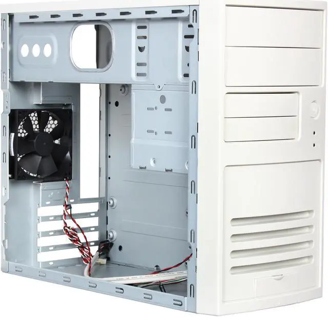 Alt view image 7 of 9 - IN WIN IW-V508T2X.L+ Beige Steel Micro ATX Mini Tower Computer Case