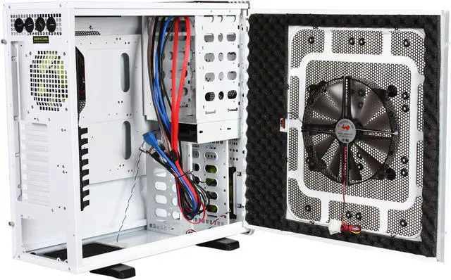 Alt view image 5 of 11 - IN WIN DRAGON RIDER WHITE (Limited Edition) 1.0 ~ 0.8mm SEEC Steel ATX Full Tower Computer Case