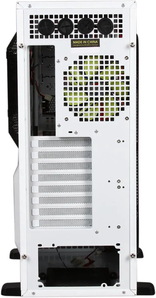 Alt view image 9 of 11 - IN WIN DRAGON RIDER WHITE (Limited Edition) 1.0 ~ 0.8mm SEEC Steel ATX Full Tower Computer Case