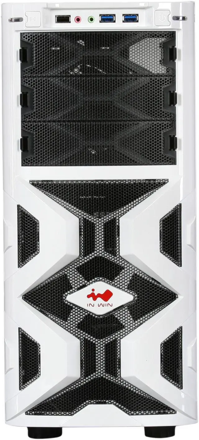 Alt view image 2 of 9 - IN WIN  MANA136 WHITE SEEC  ATX Mid Tower  Computer Case