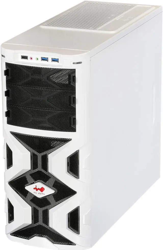 Alt view image 3 of 9 - IN WIN  MANA136 WHITE SEEC  ATX Mid Tower  Computer Case
