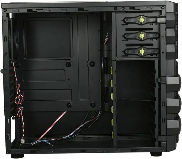 Alt view image 6 of 10 - IN WIN MANA134 Black SEEC Steel ATX Mid Tower Computer Case