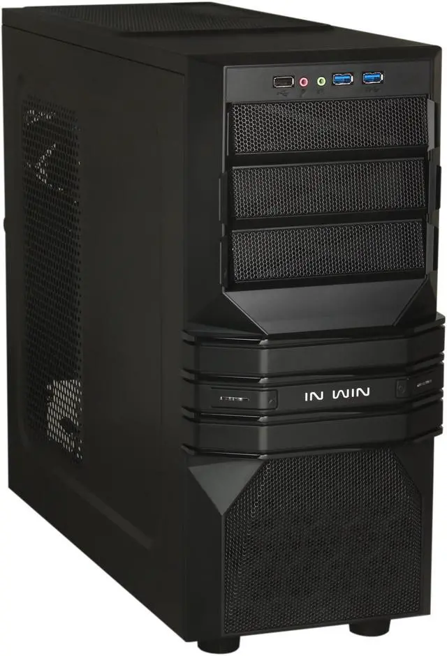Main image of IN WIN MANA137 Black SEEC Steel ATX Mid Tower Computer Case