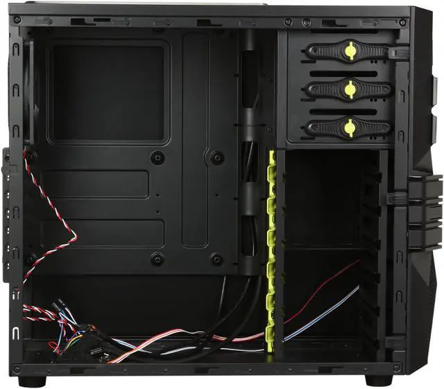 Alt view image 6 of 10 - IN WIN MANA137 Black SEEC Steel ATX Mid Tower Computer Case