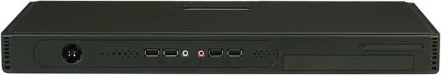 Alt view image 2 of 7 - IN WIN K1 STANDARD Black Thin Mini-ITX Desktop Computer Case 120W Power Supply