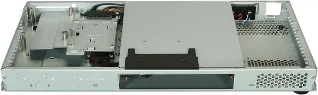 Alt view image 5 of 7 - IN WIN K1 STANDARD Black Thin Mini-ITX Desktop Computer Case 120W Power Supply