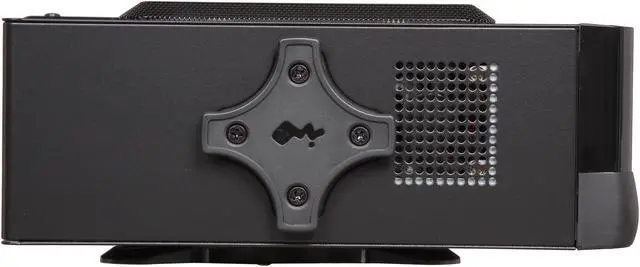 Alt view image 4 of 10 - IN WIN BQ656T.AD120TBL Black Mini-ITX Desktop Computer Case 120W Power Supply