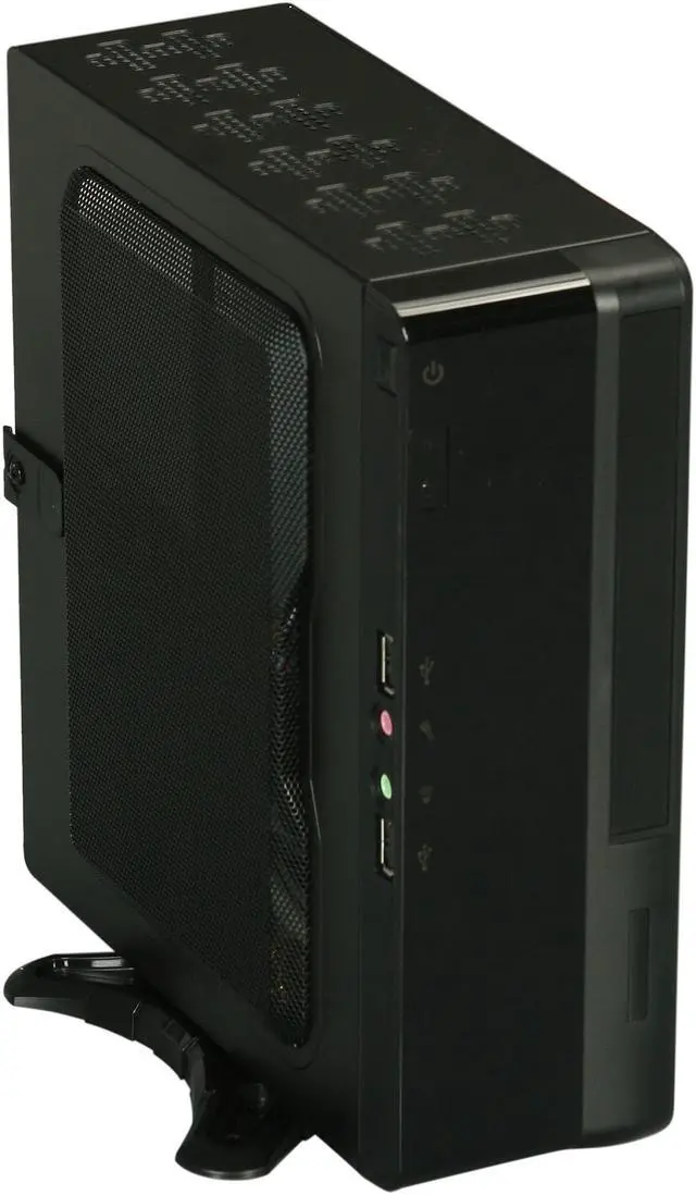 Alt view image 5 of 8 - IN WIN BQS656.DD120BL Black Steel / Plastic Mini-ITX Desktop Computer Case 120W External Adaptor Power Supply