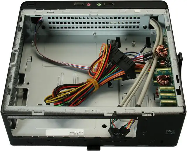 Alt view image 6 of 8 - IN WIN BQS656.DD120BL Black Steel / Plastic Mini-ITX Desktop Computer Case 120W External Adaptor Power Supply