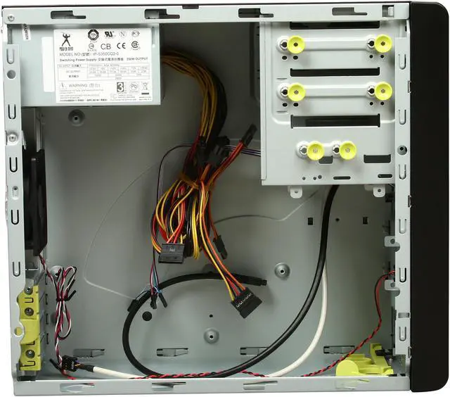 Alt view image 7 of 13 - In Win Z583 micro ATX Case with Haswell Ready 350W power supply, Black, TAC 2.0, Front USB 3.0X2, HD audio