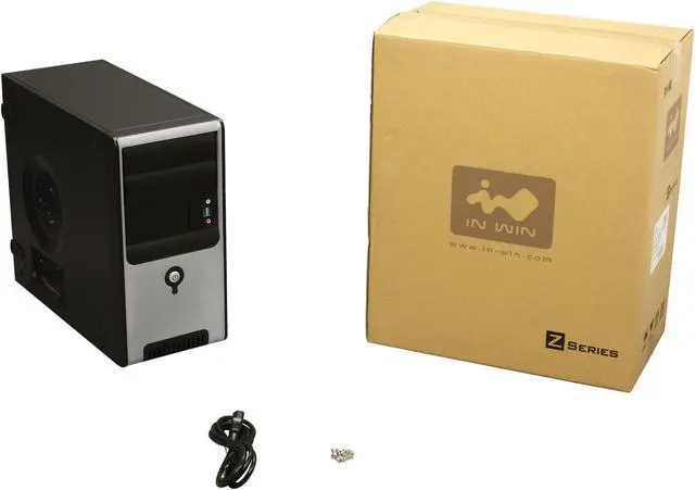 Alt view image 12 of 13 - In Win Z583 micro ATX Case with Haswell Ready 350W power supply, Black, TAC 2.0, Front USB 3.0X2, HD audio